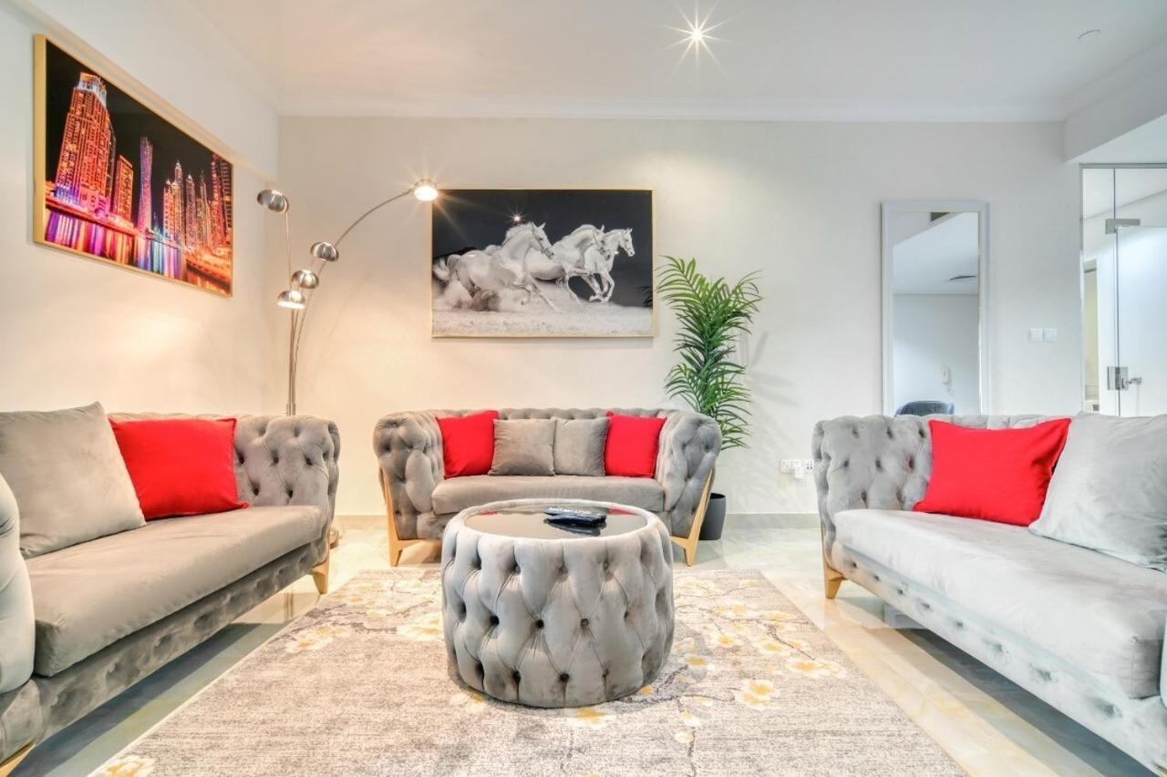 The Marina Penthouse Near Jbr 46Th Floor Apartment Dubai Luaran gambar
