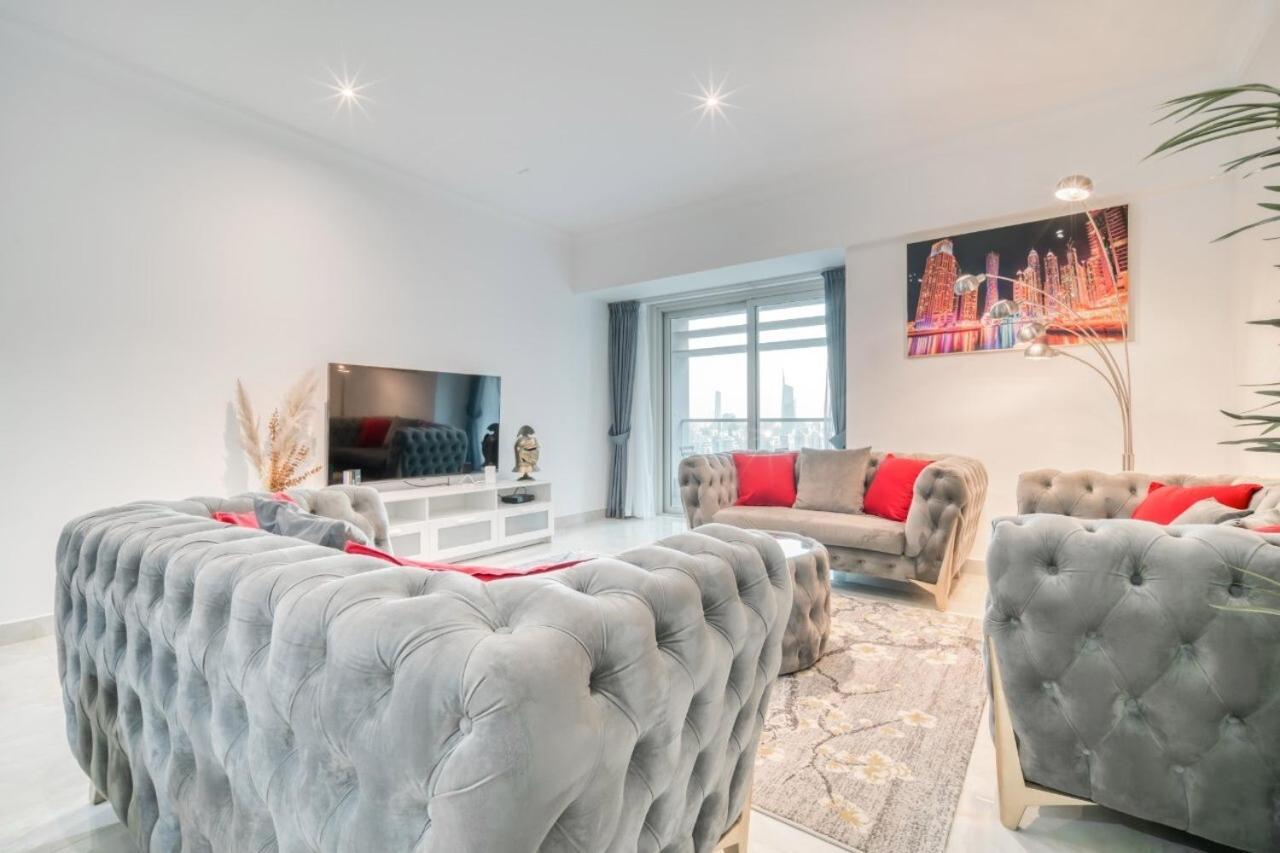 The Marina Penthouse Near Jbr 46Th Floor Apartment Dubai Luaran gambar