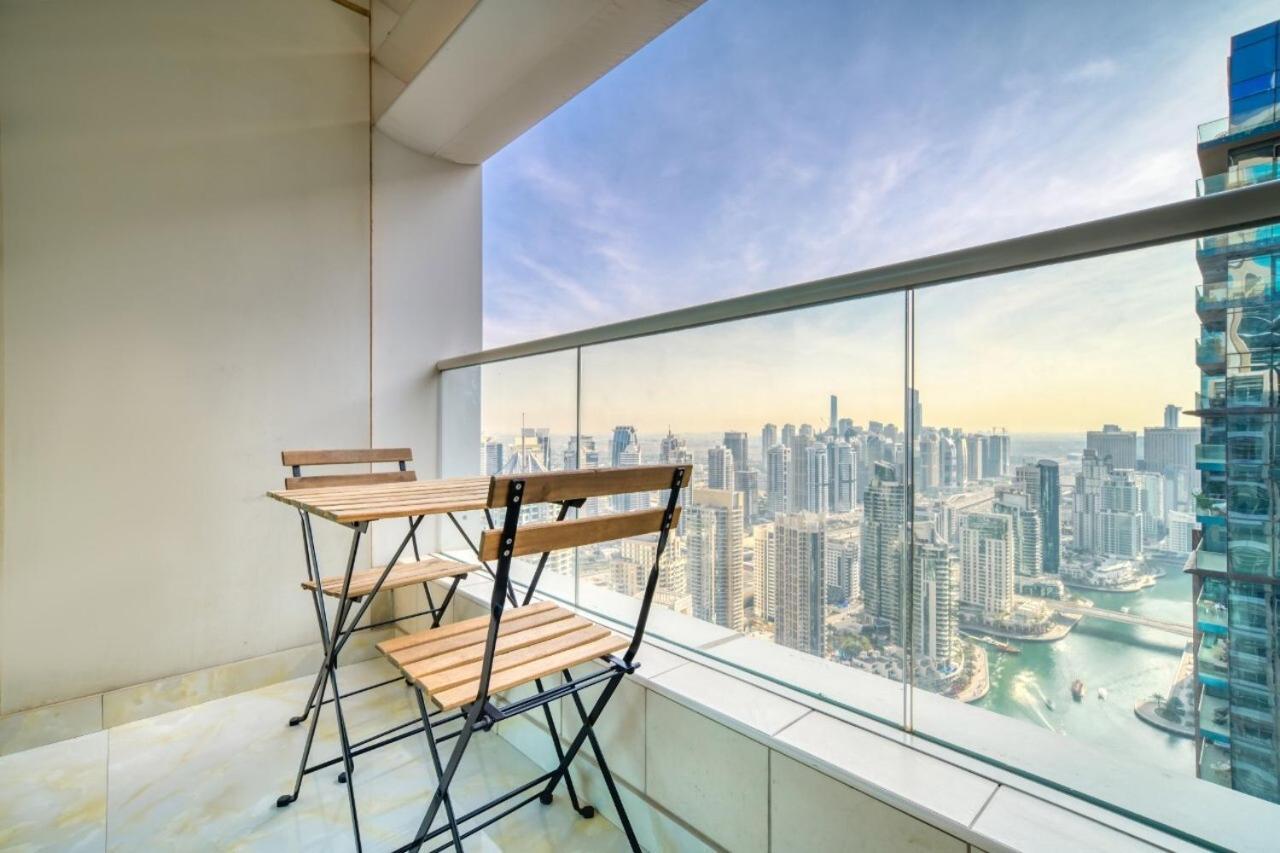 The Marina Penthouse Near Jbr 46Th Floor Apartment Dubai Luaran gambar