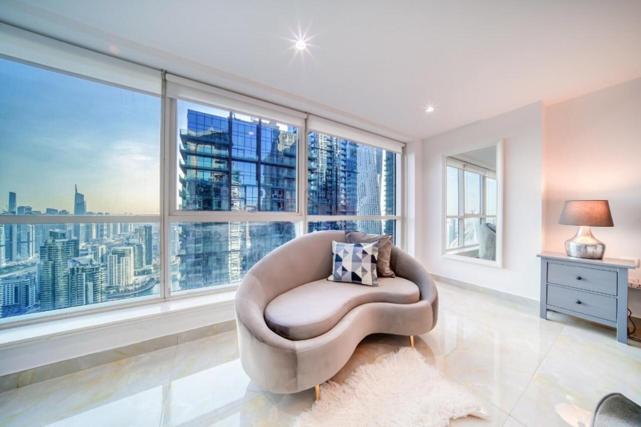 The Marina Penthouse Near Jbr 46Th Floor Apartment Dubai Luaran gambar