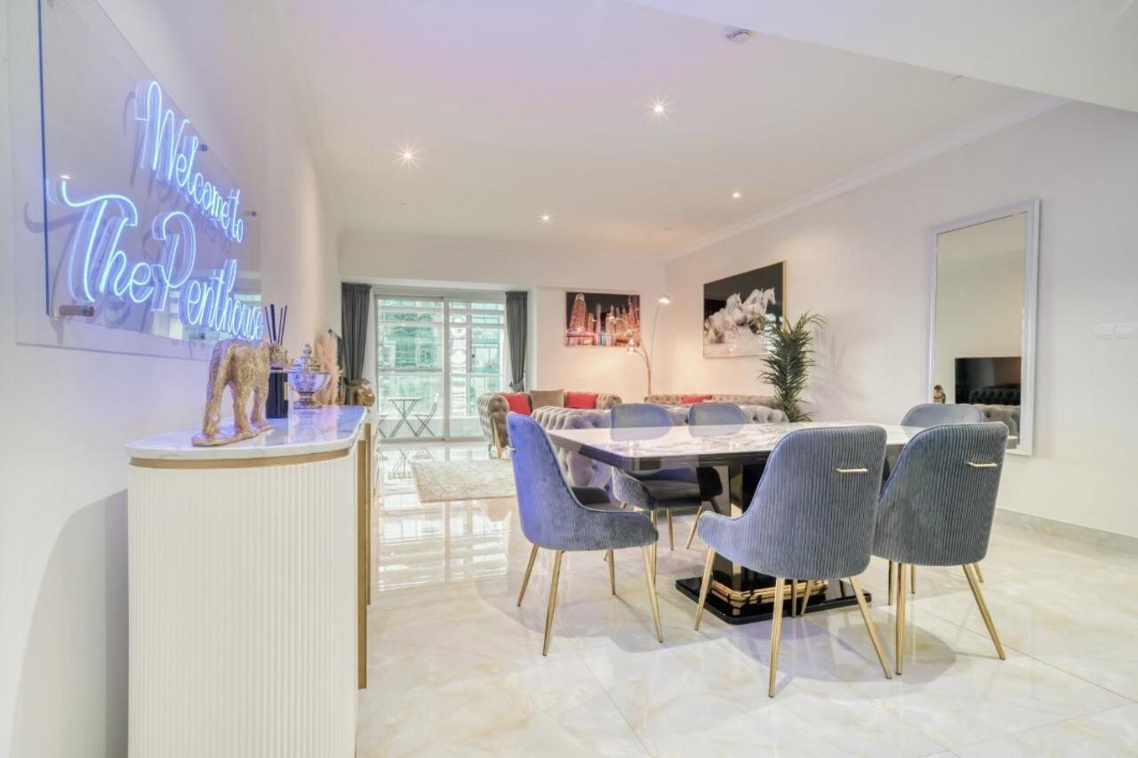 The Marina Penthouse Near Jbr 46Th Floor Apartment Dubai Luaran gambar